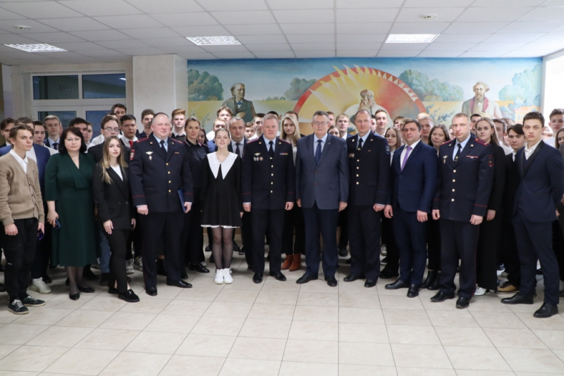 В БГУ прошла встреча-мероприятие студентов и сотрудников полиции