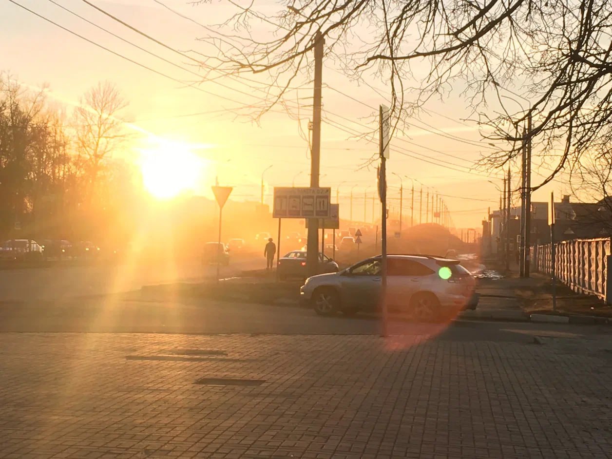 Брянск встречает настоящую осеннюю погоду