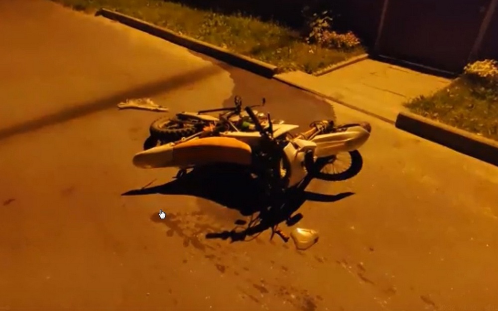 В ДТП под Брянском страшные травмы головы получил 16-летний мотоциклист