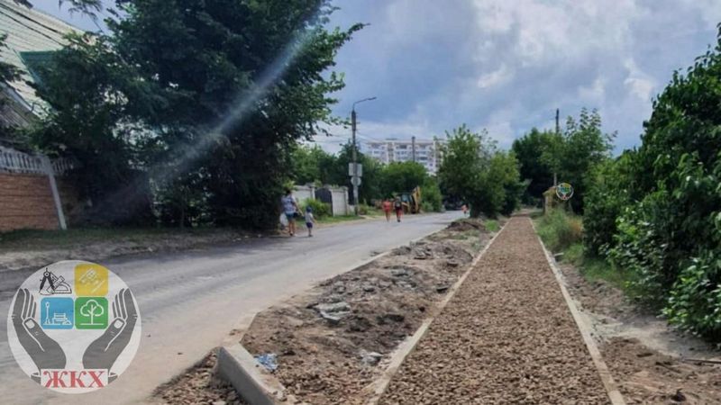 В Брянске идет капитальный ремонт дороги по улице Олега Кошевого