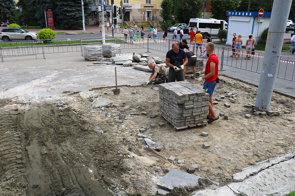На площади Партизан в Брянске отреставрируют памятник
