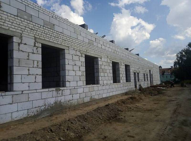 В Сураже идет масштабная реконструкция детской школы искусств