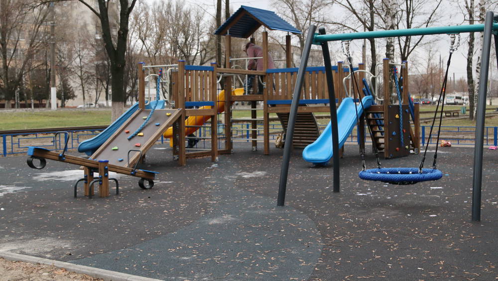 В Брянске по инициативе горожан появились детские площадки и скейт парк
