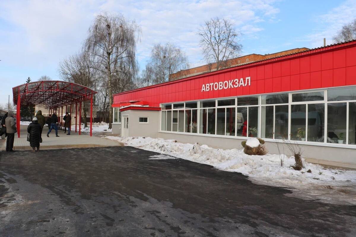 В Стародубе Брянской области после капитального ремонта открылся автовокзал