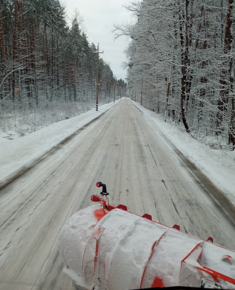В Брянской области около 7 тысяч километров дорог очистили от снега