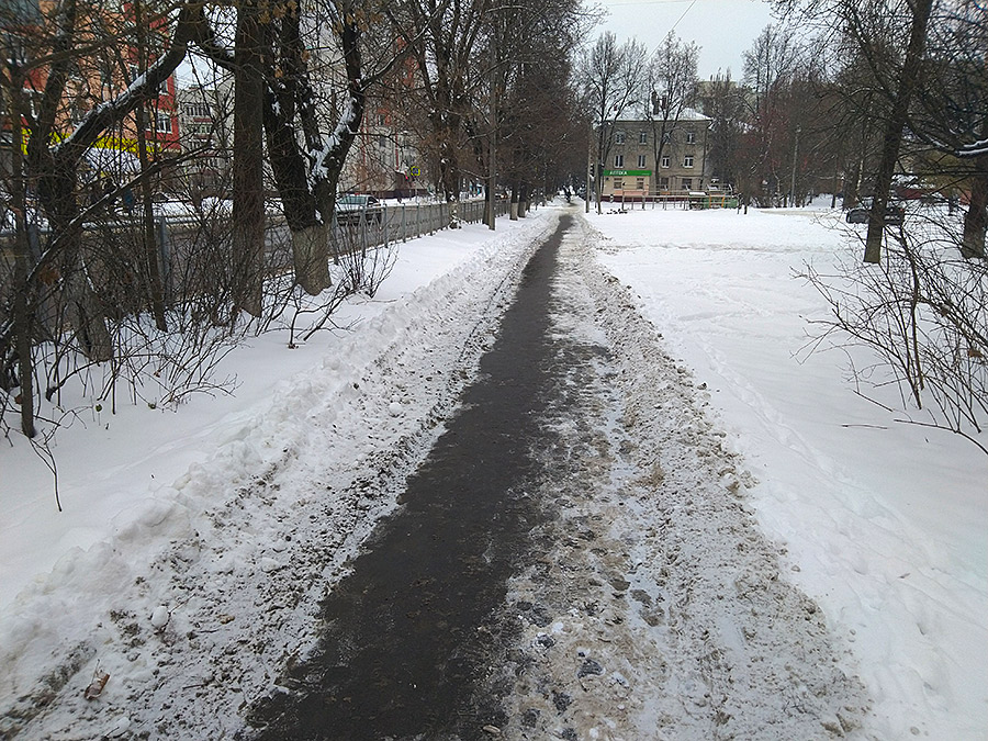 Коммунальщики из Москвы назвали затратным способ уборки тротуаров и дорог в Брянске