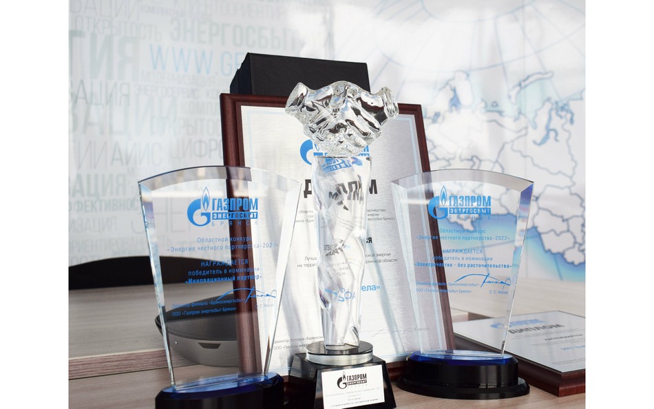 Конкурс «Энергия честного партнерства» ООО «Газпром энергосбыт Брянск»: вручаем награды лучшим