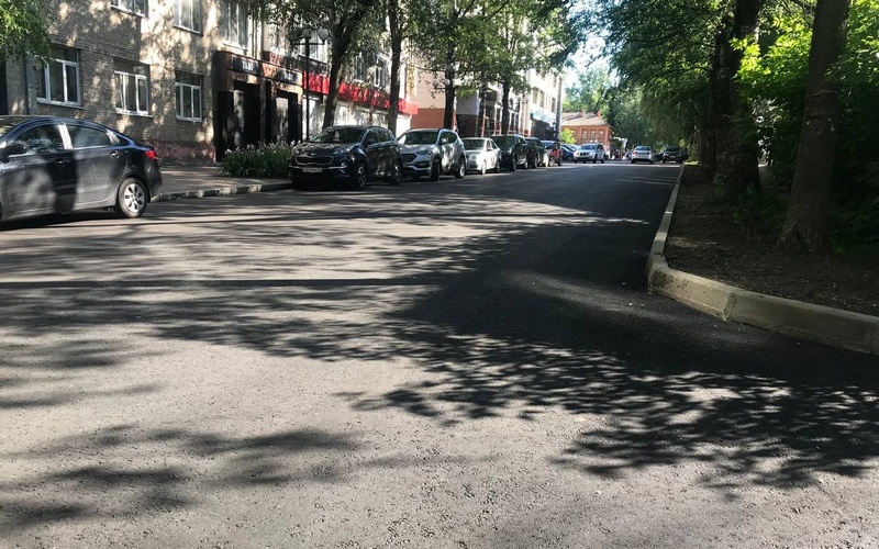 В Советском районе Брянска продолжается ремонт улицы Октябрьской