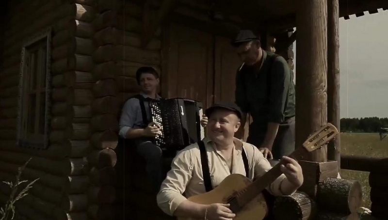 В Жуковке участники трио «САД» записали композицию «Сударушка»