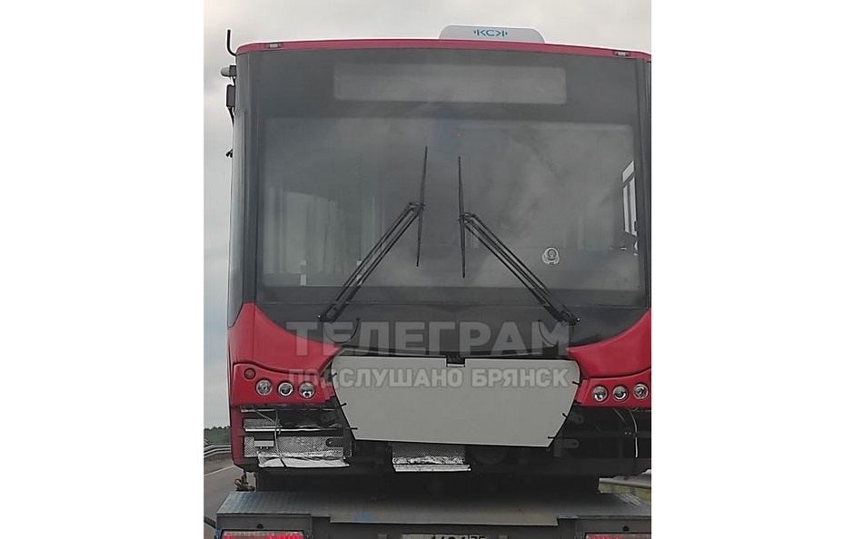 На въезде в Брянск заметили новые троллейбусы