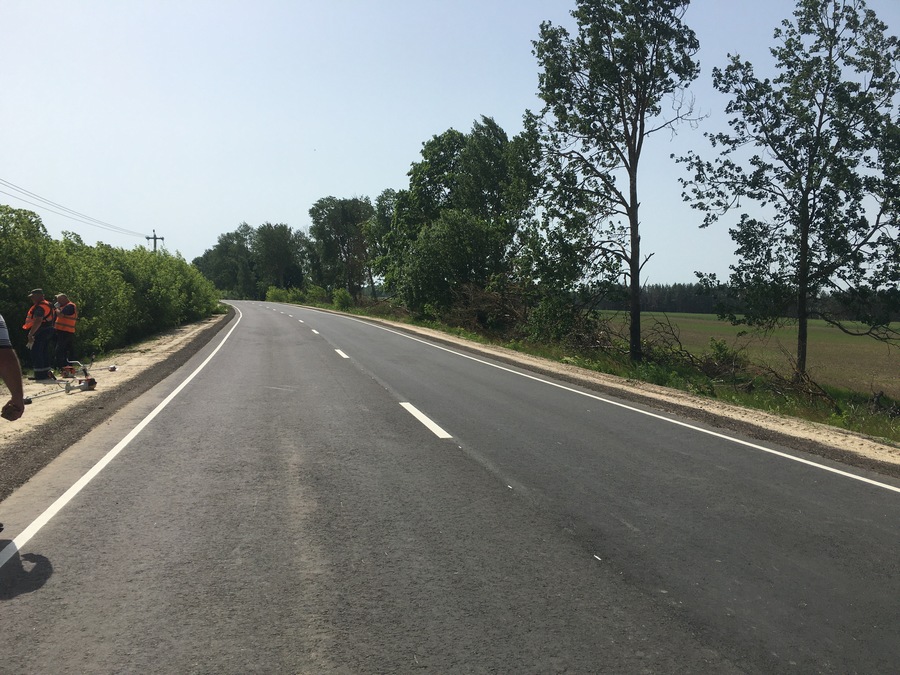 В Брянской области капремонт автодорог Погар-Гремяч почти завершен