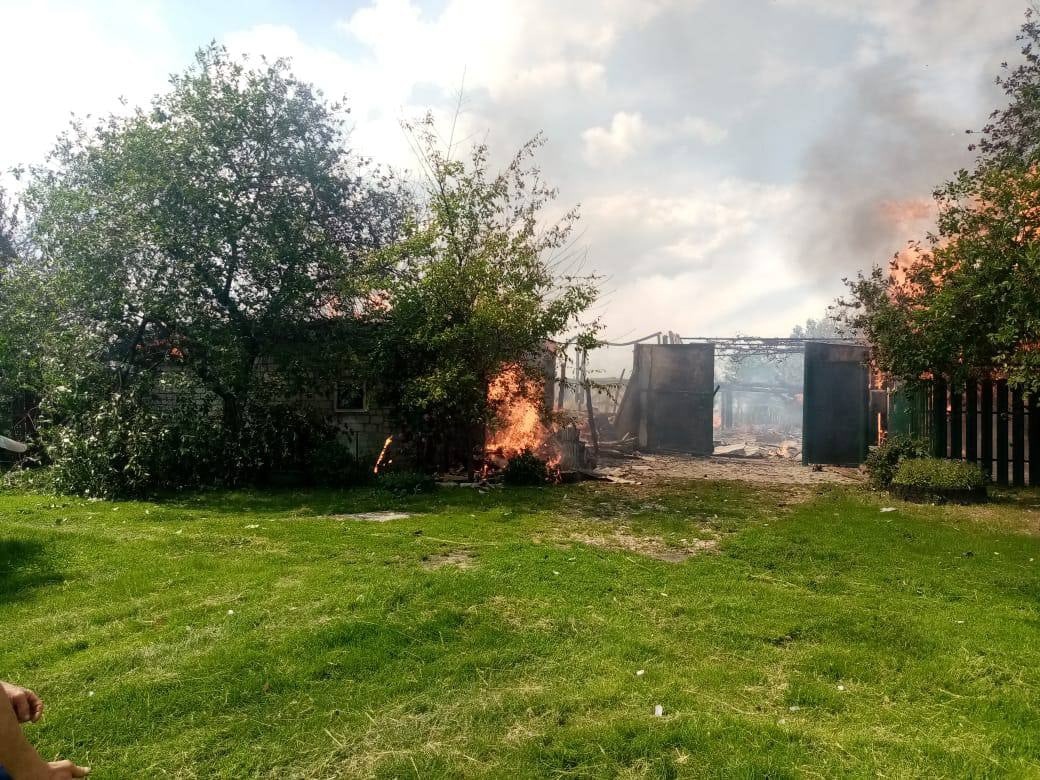 Брянцам показали дома, разрушенные в Случевске во время обстрела ВСУ