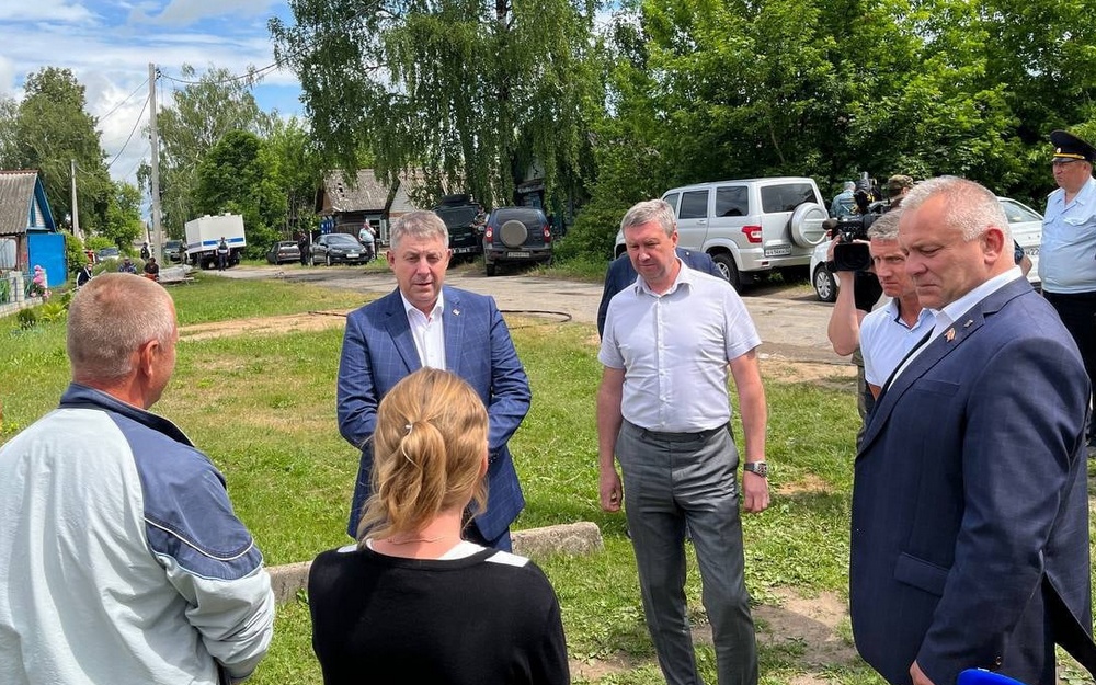 Брянский губернатор рассказал подробности обстрела села в Клинцах