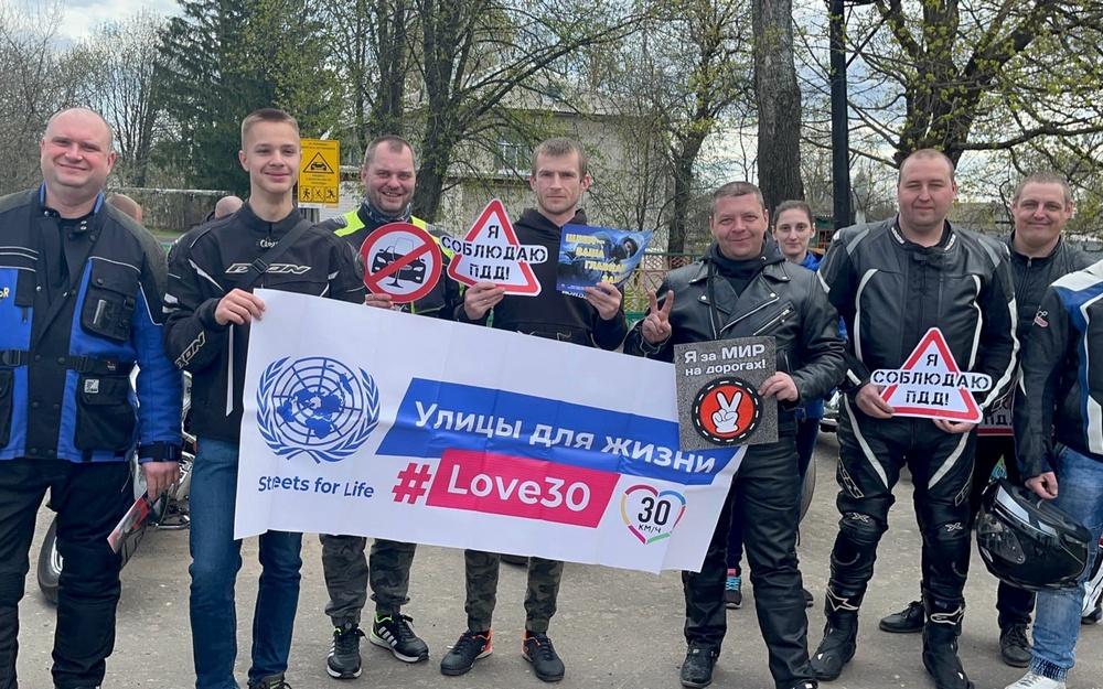 В Новозыбкове байкеры выступили за безопасность на дорогах