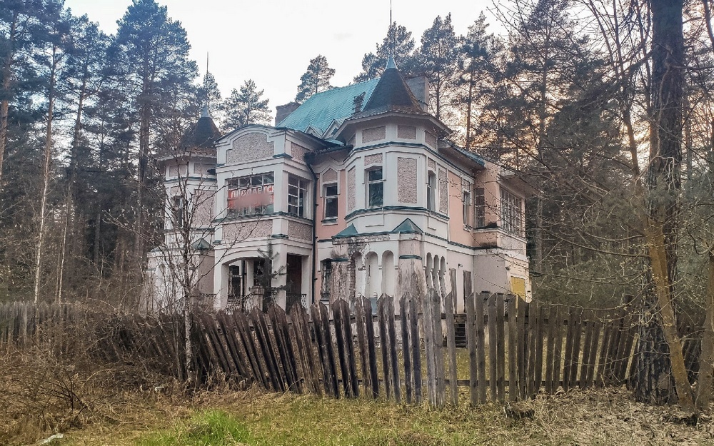 В Фокино Брянской области выставили на продажу заброшенный замок