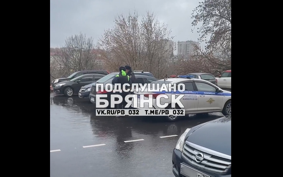 В Брянске полиция ловит нарушителей рядом с новыми знаками возле ЦУМа