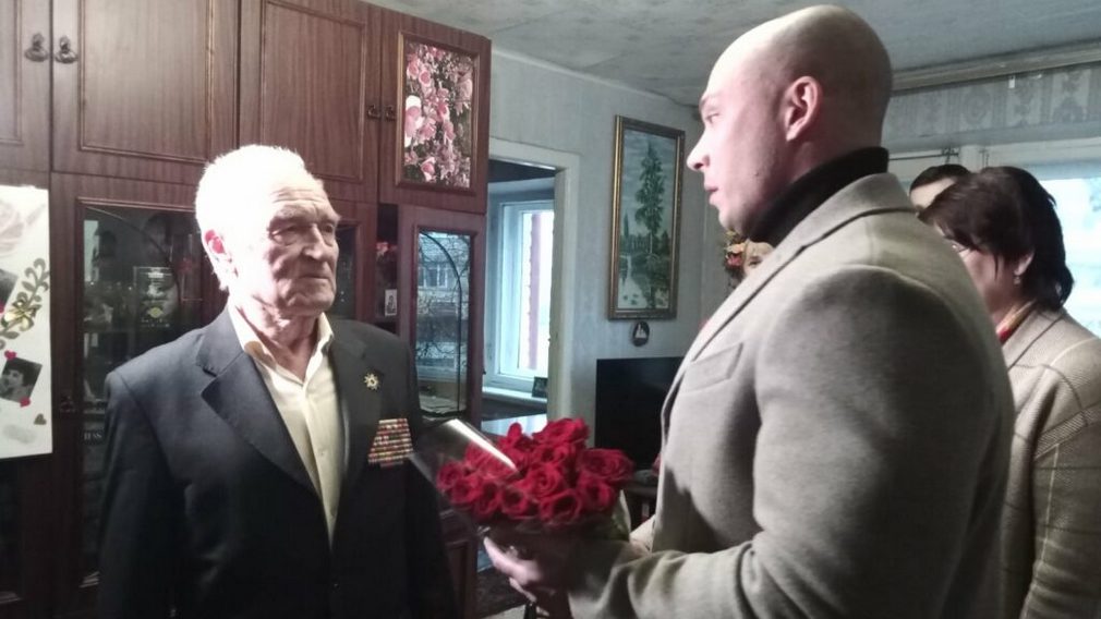95-летний ветеран Великой Отечественной из Брянска отпраздновал юбилей