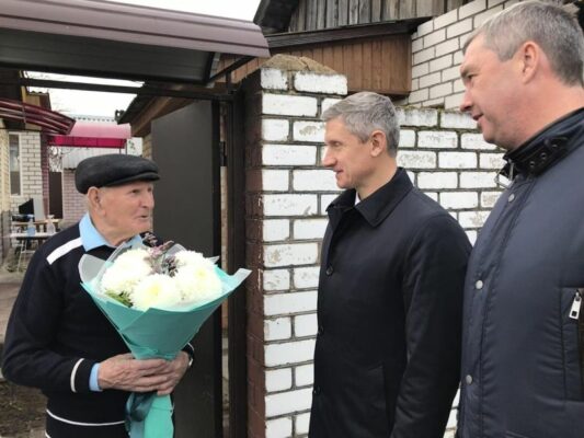 Ветеран Великой Отечественной войны отметил свое 96-летние в Клинцах