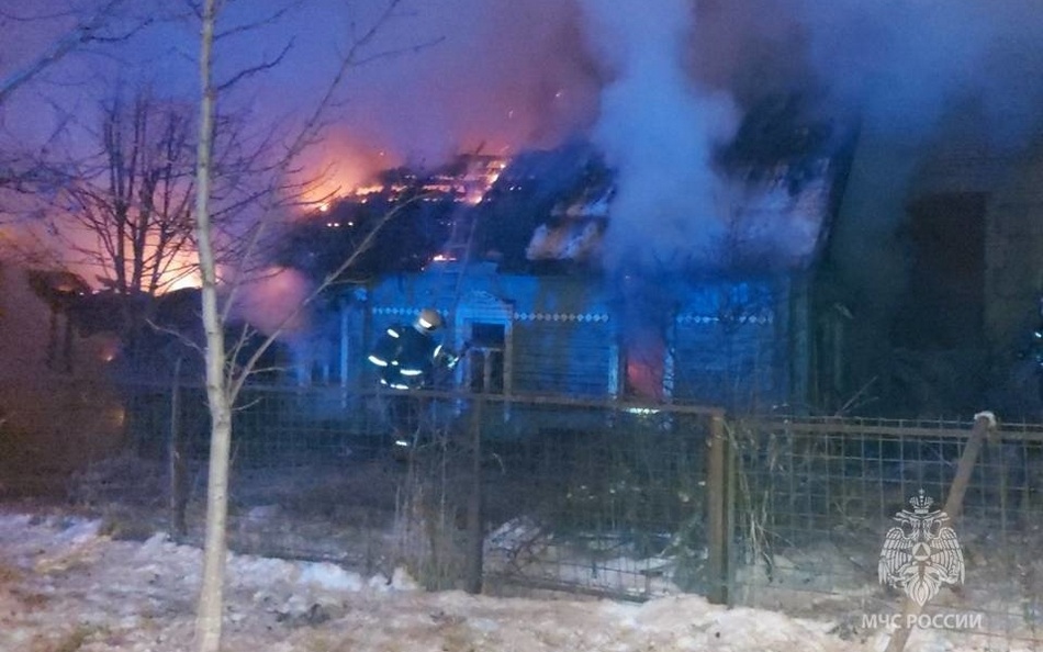 При пожаре в Володарском районе Брянска погиб 65-летний мужчина