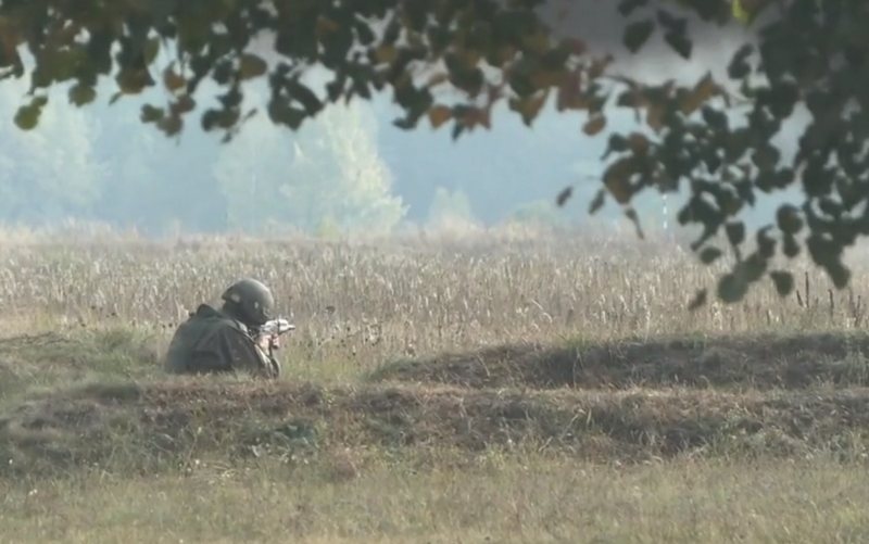 В Новозыбкове жители приграничных территорий стали проходить военно-тактическую подготовку