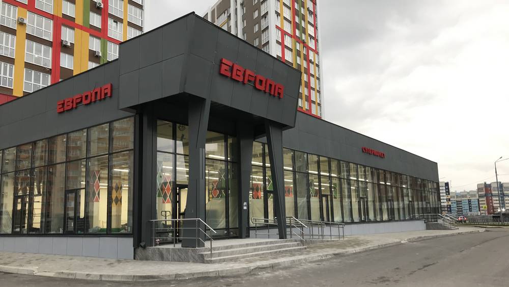 В Брянске на Горбатова в новом здании откроется гипермаркет «Европа»