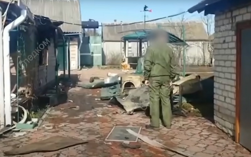 Брянцам показали обстрелянный с украинских вертолетов Климовский район