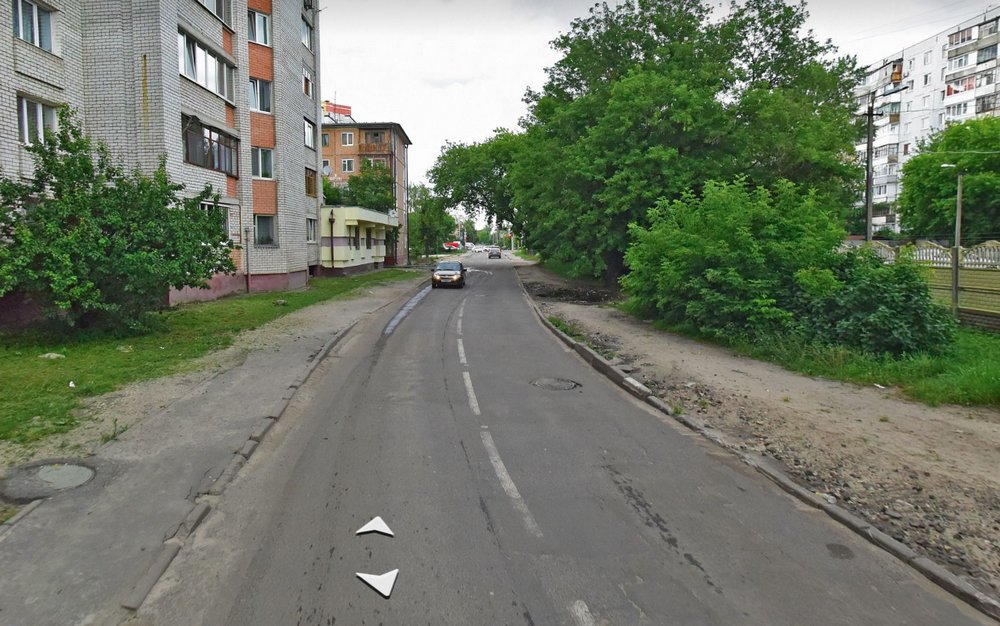 В Брянске отремонтируют 600 метров дороги по переулку Металлистов