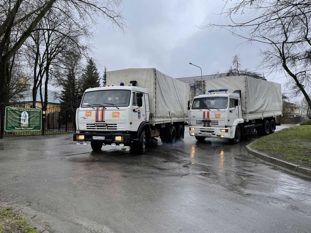 Брянская епархия отправила 20 тонн гуманитарной помощи мирным украинцам