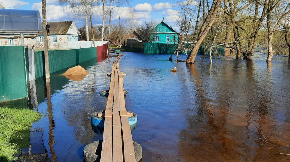 В Трубчевском районе река Десна затопила еще шесть домов