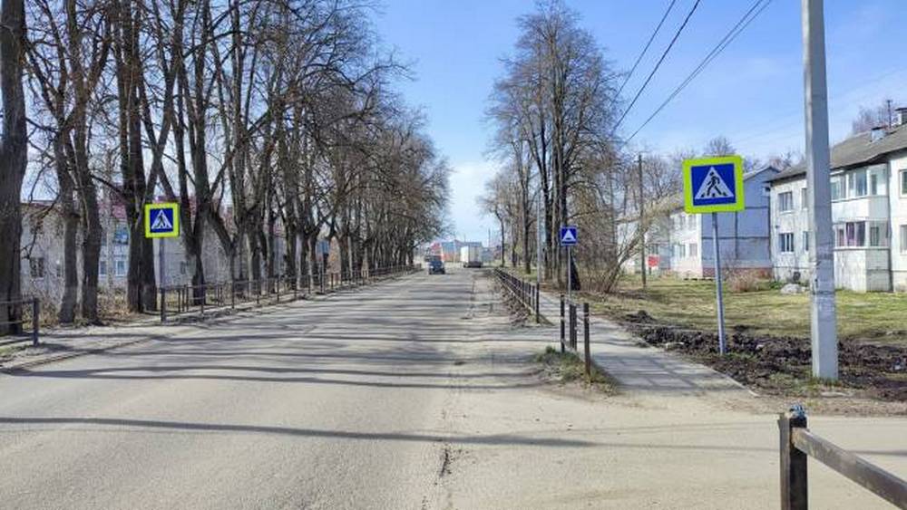В брянском поселке Толмачево обнаружили опасные пешеходные переходы