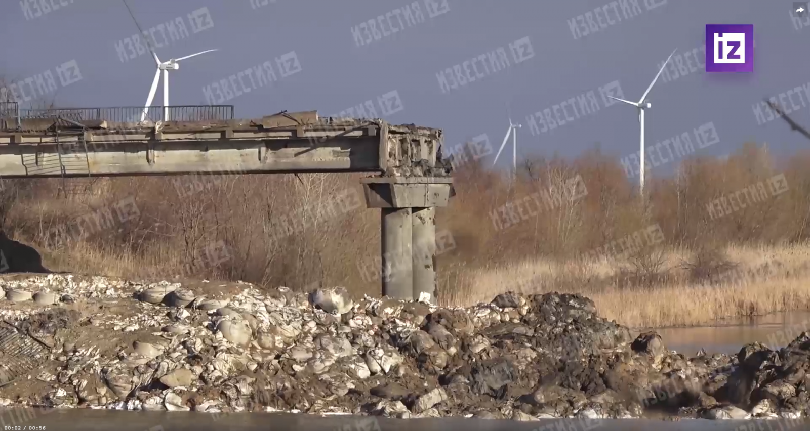 Российские военные уничтожили дамбу на Северо-Крымском участке канала
