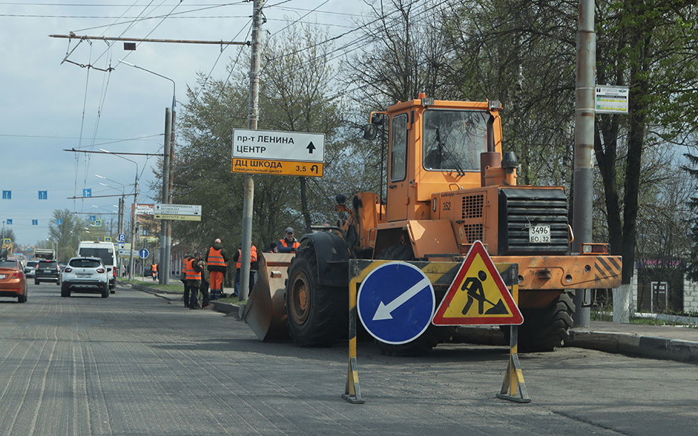 В Советском районе Брянска по нацпроекту отремонтируют восемь дорог