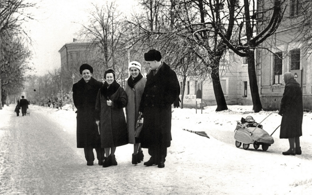 Брянцам показали зимний бульвар Гагарина из 1962 года