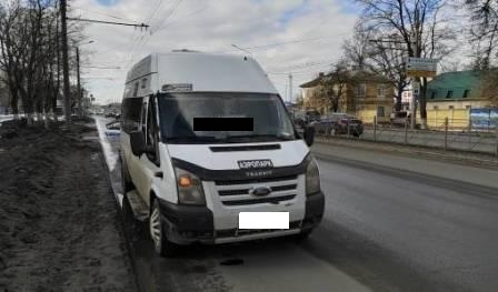 Брянские автоинспекторы задержали пьяного водителя маршрутки
