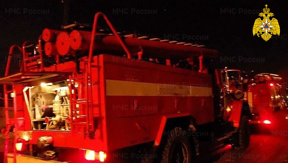 В Стародубском округе Брянской области в ночном пожаре погиб человек