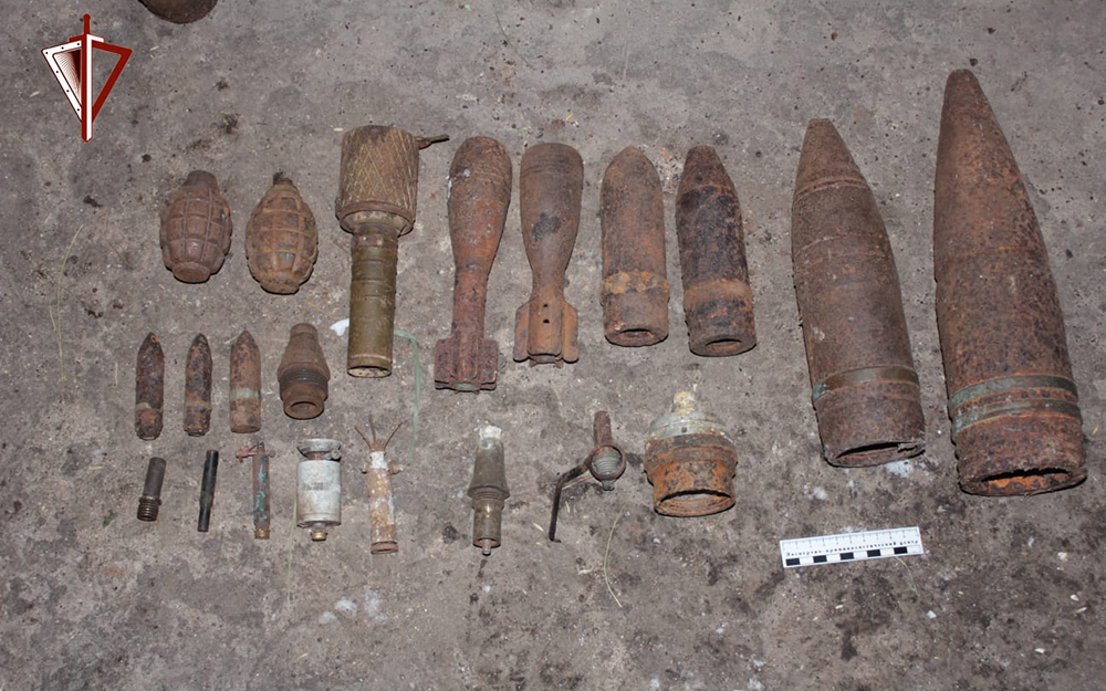В Жуковке местный житель хранил дома боеприпасы времён ВОВ