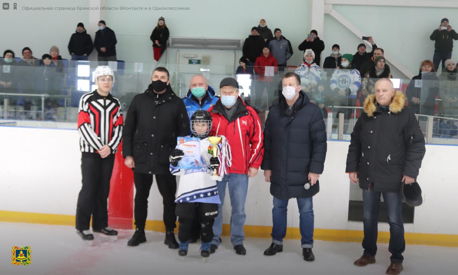 В Трубчевске Брянской области состоялся турнир «Золотая шайба»