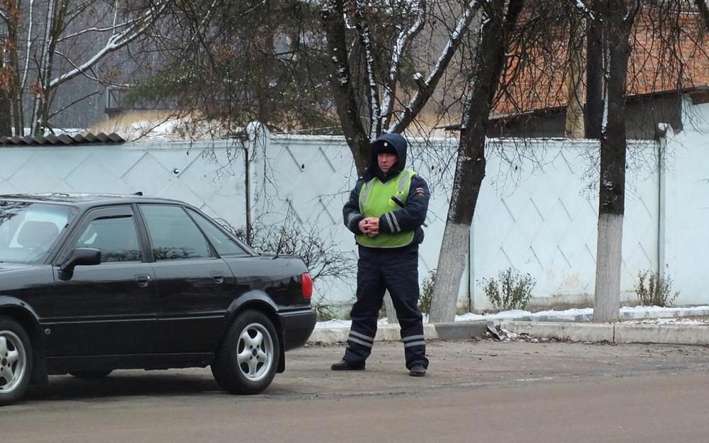 В Фокинском районе Брянска автоинспекторы изловили должника