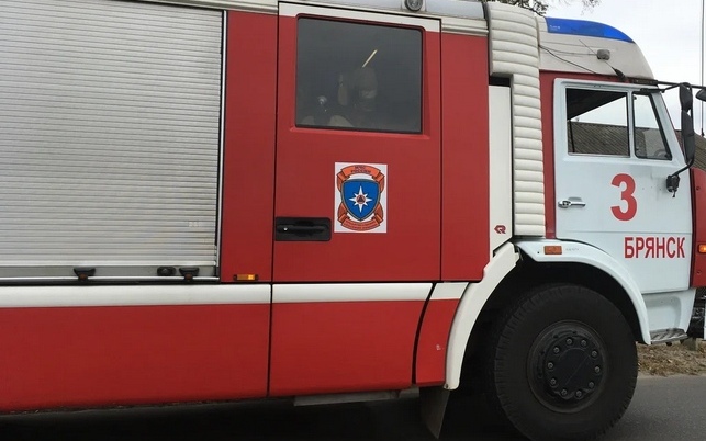 При пожаре в Трубчевске погиб 80-летний мужчина