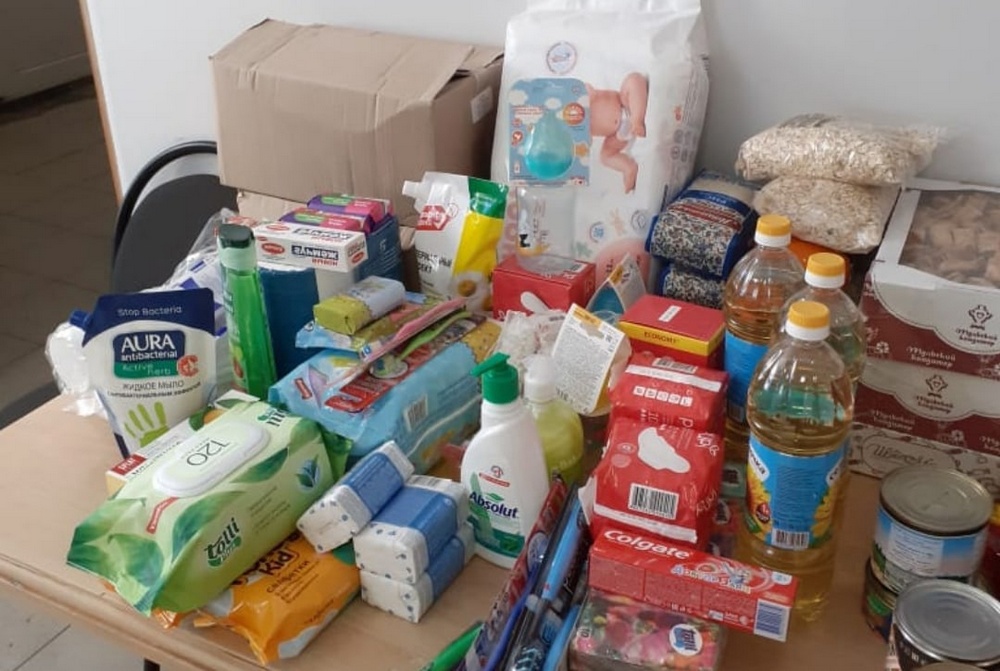 В Унече открыли пункты сбора гуманитарной помощи для беженцев из ДНР и ЛНР