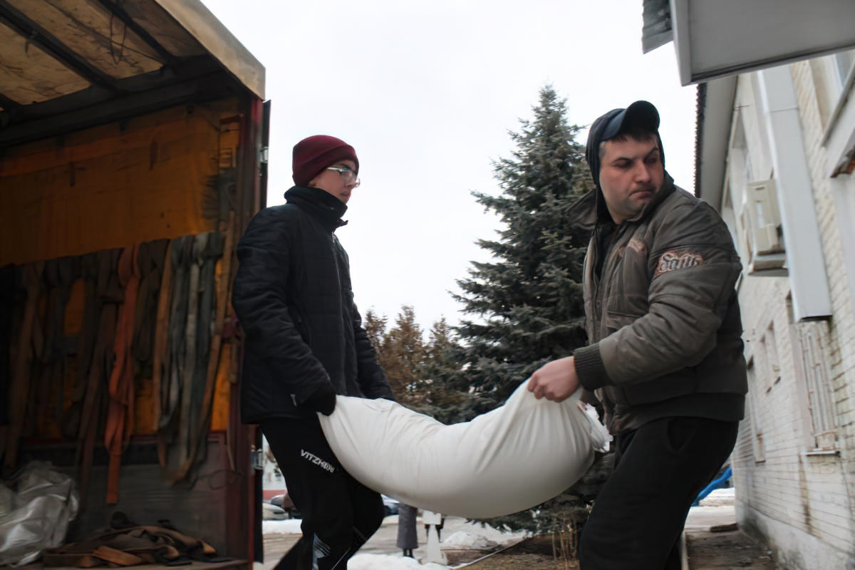 Фермеры Карачевского района помогли беженцам из ДНР и ЛНР