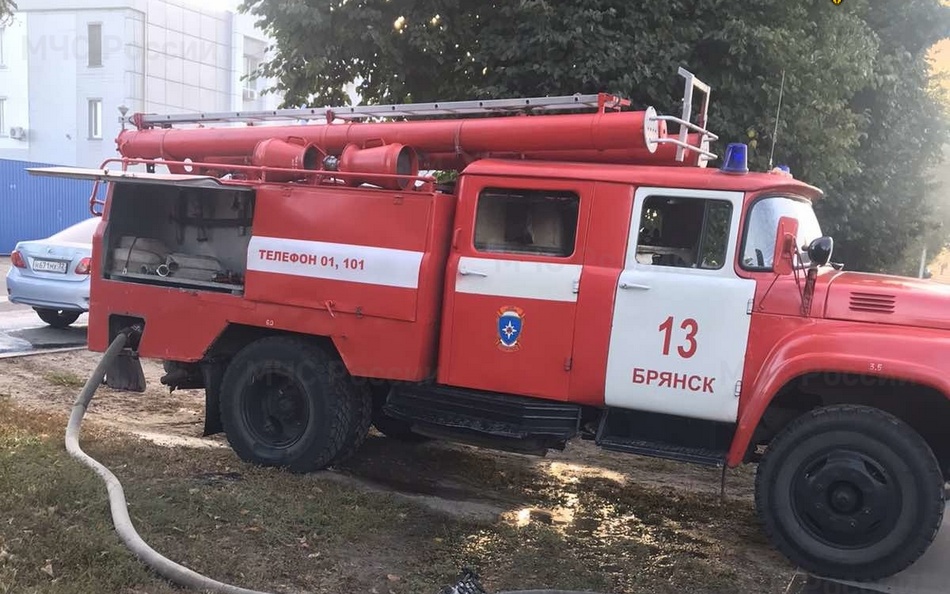 При пожаре на Кромской в Брянске погиб мужчина