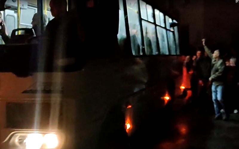 Автобусы с мобилизованными отправились из Новозыбкова