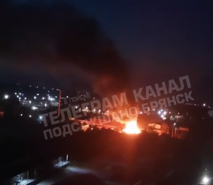 Вечером 1 августа в Фокинском районе Брянска случился сильный пожар