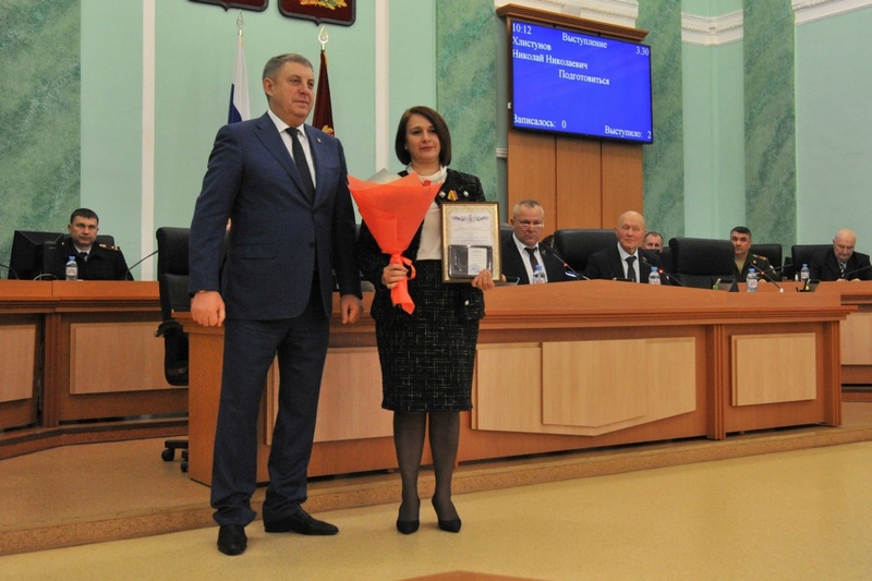 Главам приграничных районов Брянской области вручили медали Минобороны