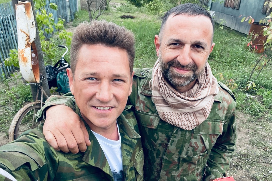 Брянский актер Шагин навестил раненых бойцов СВО