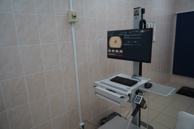 В Брянской области в кожно-венерологическом диспансере установлен современный видеодерматоскоп