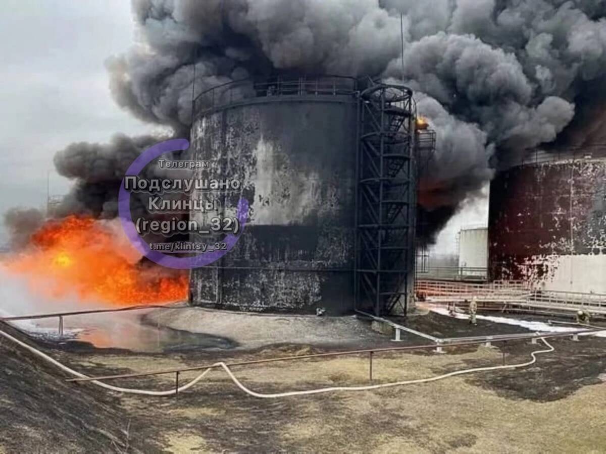 Поджог нефтебазы в Сураже Брянской области осуществил местный житель за 48 тысяч рублей