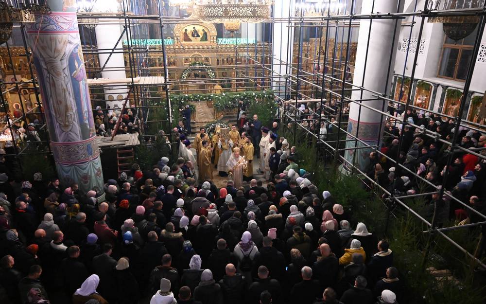 В Рождественских богослужениях участвовали почти 10 тысяч брянцев