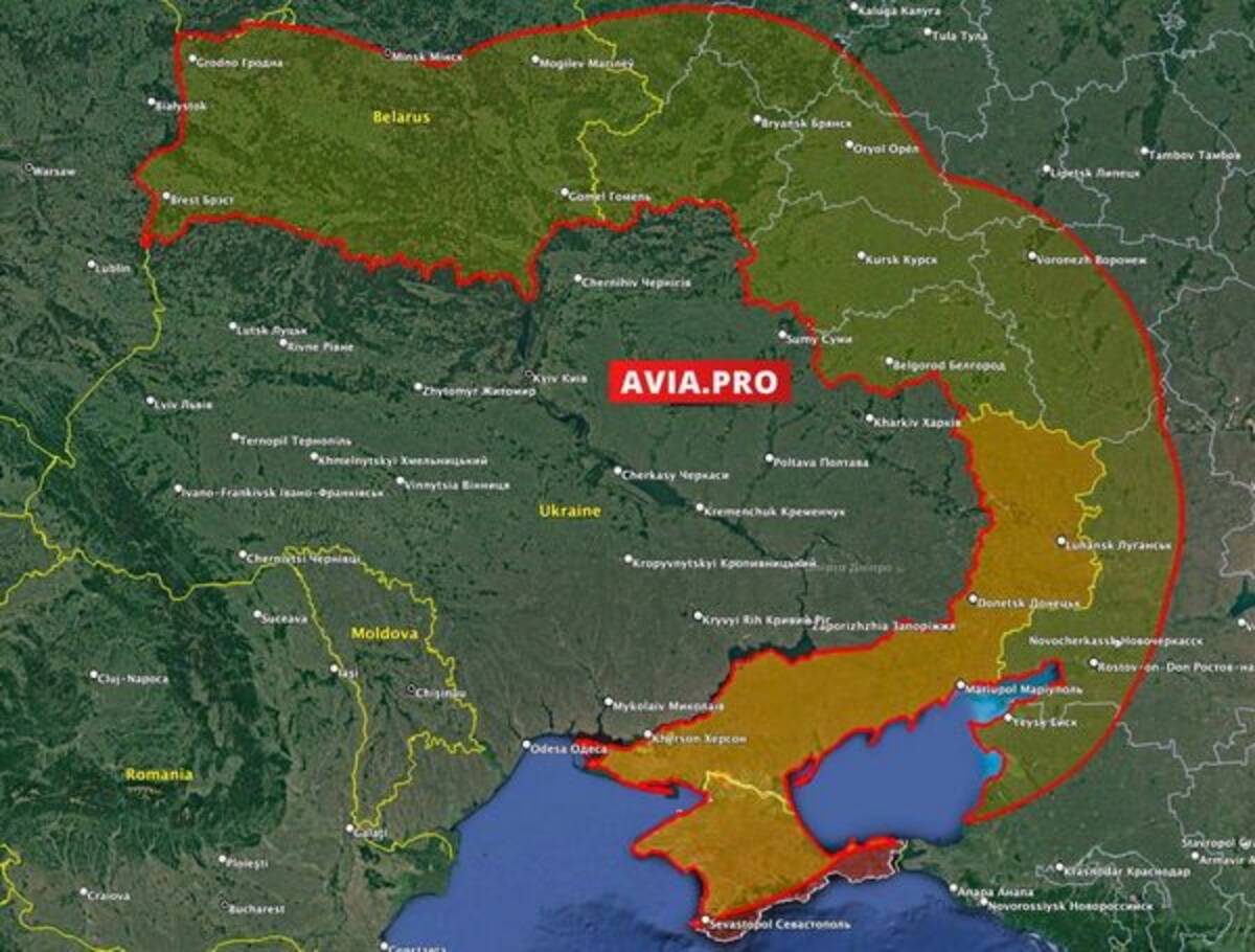 Территория Брянщины оказалась в зоне досягаемости поставляемых Украине  крылатых ракет Storm Shadow